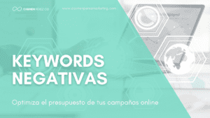palabras clave negativas