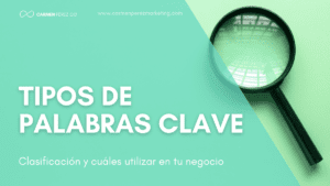 tipos de palabras clave