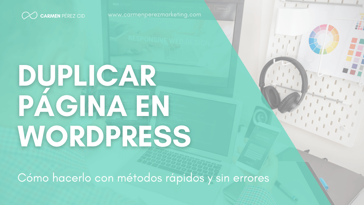duplicar pagina en wordpress